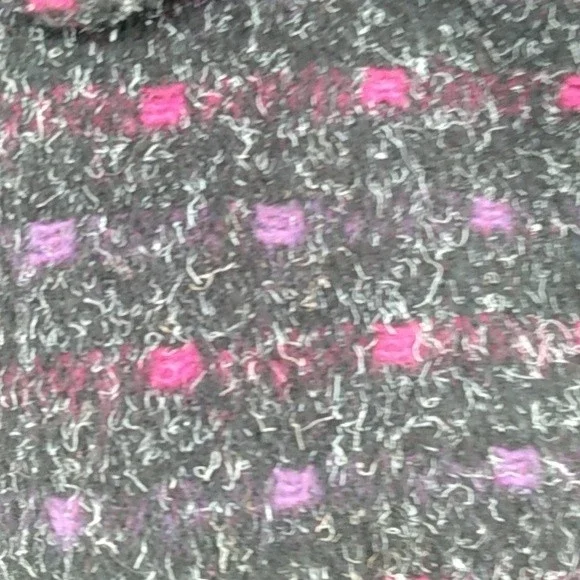 Karizma East Lid size 12 black with pink and Purple Polka dot jacket - Picture 2 of 9